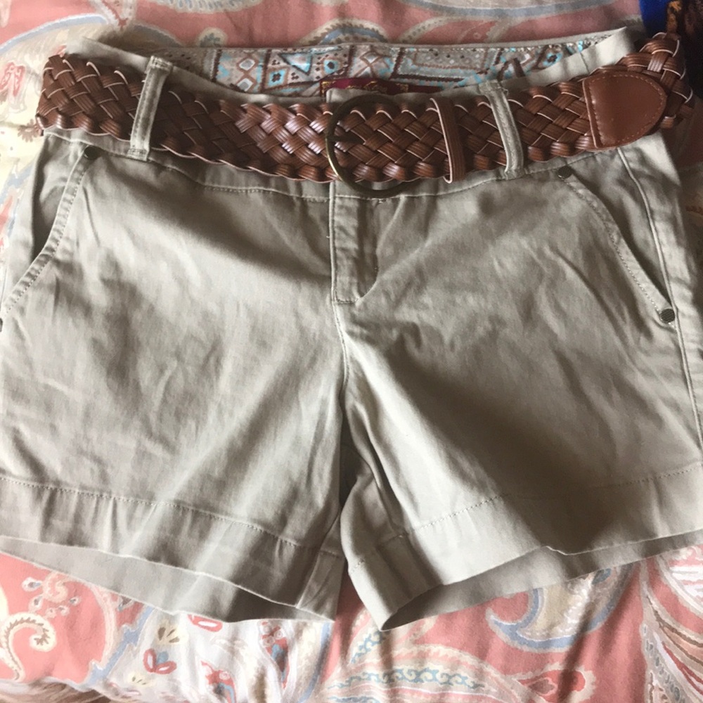 Brown shorts